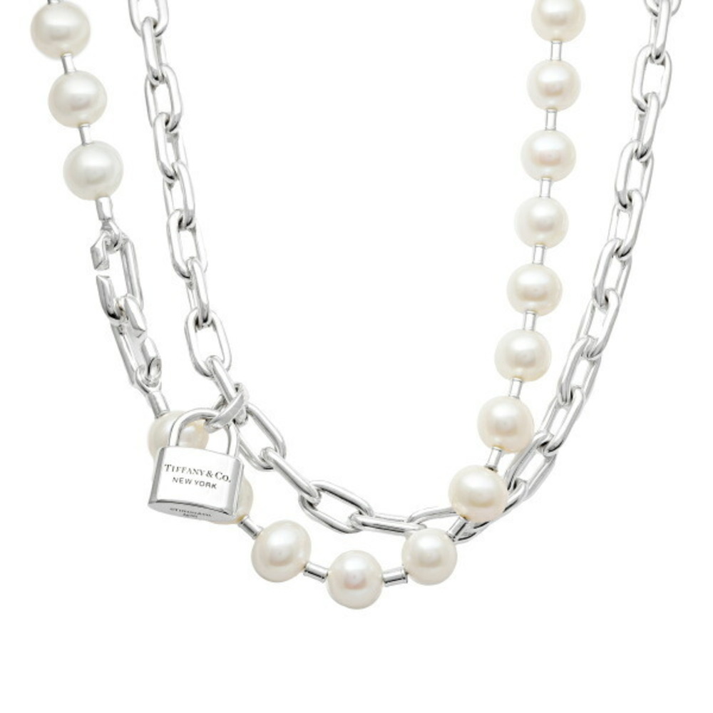 Tiffany Pearl Lock Necklace